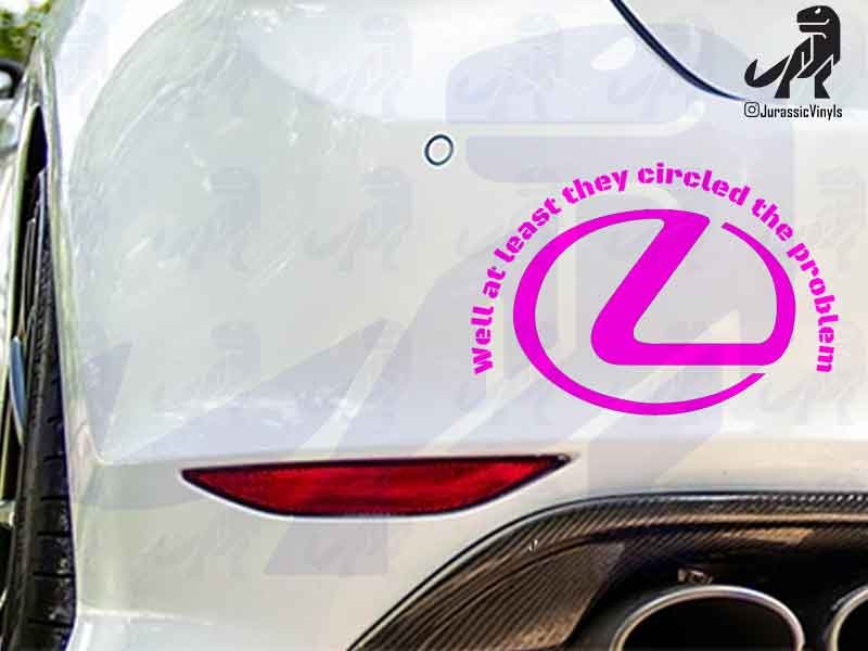 Circled Problem Lexus