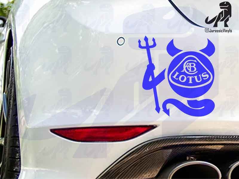 Devil Horns, Tail and Trident Lotus