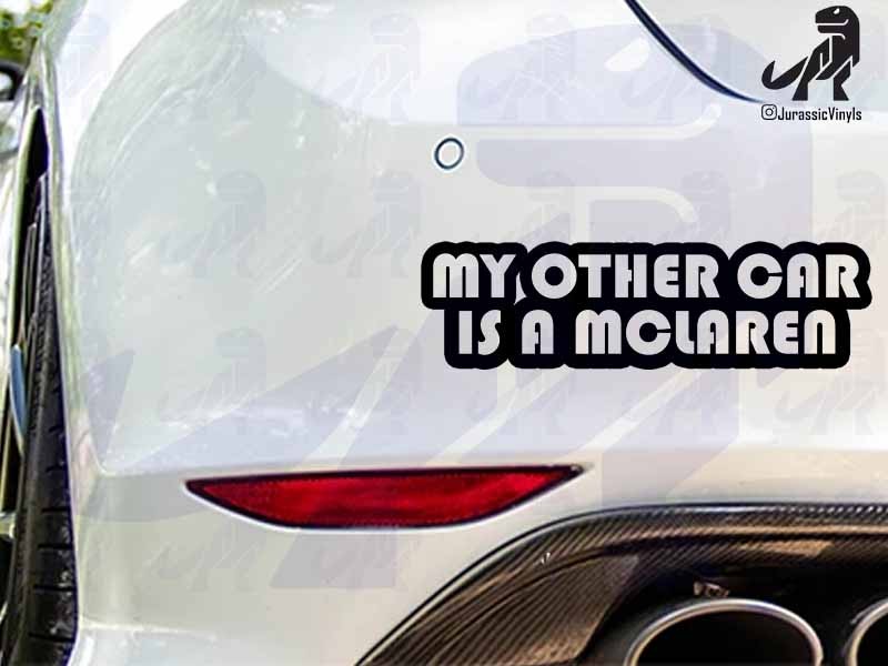 My Other Car is a McLaren