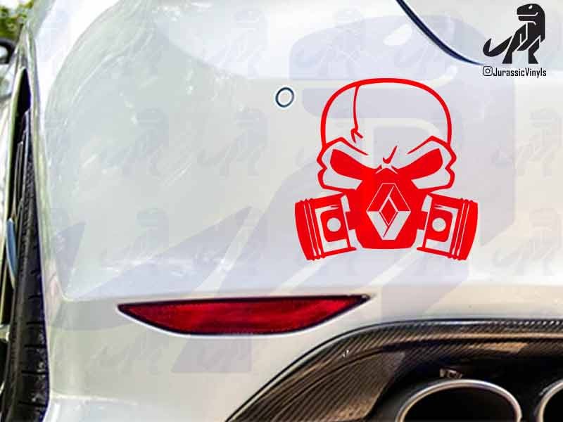 Skull and Pistons Renault