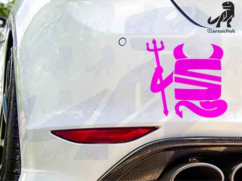 Devil Horns, Tail and Trident SEAT