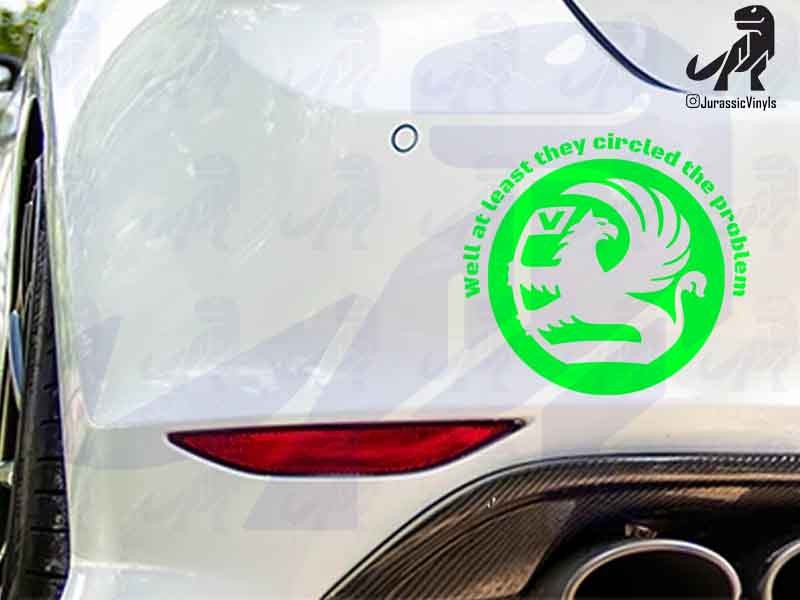 Circled Problem Vauxhall