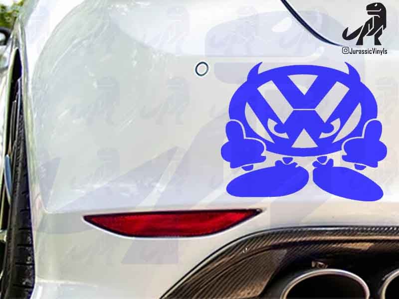 Volkswagen Devil Middle Finger