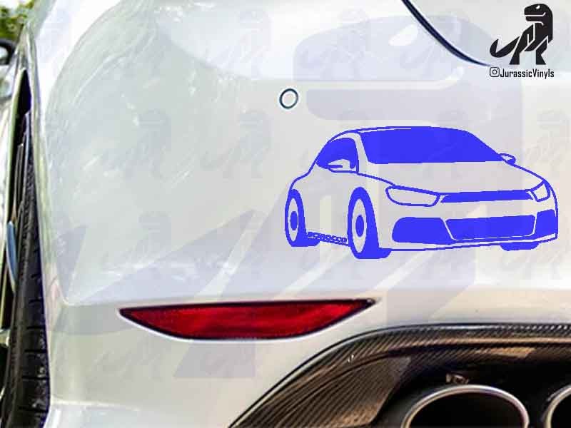 Volkswagen Scirocco Cutout
