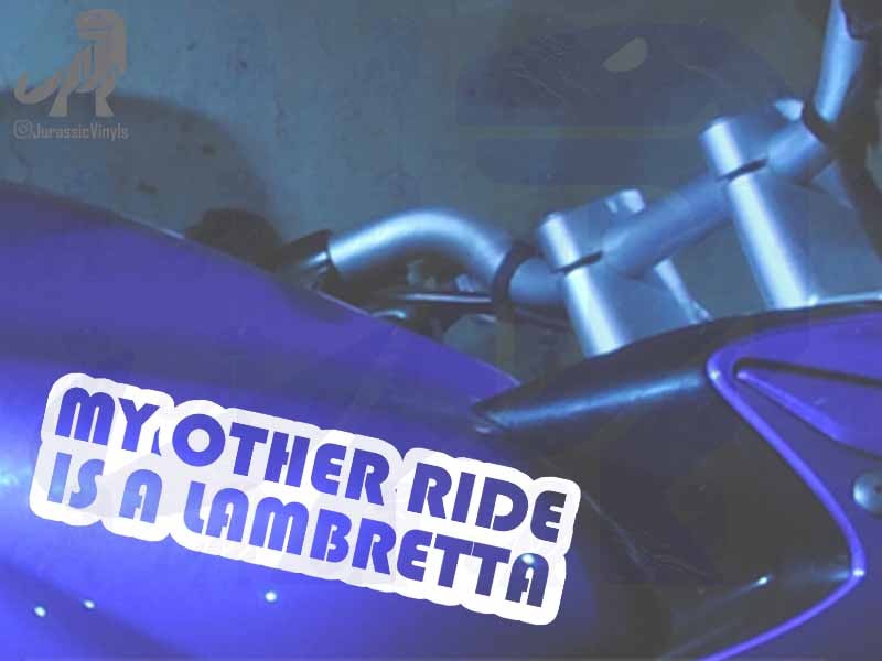My Other Ride is a Lambretta
