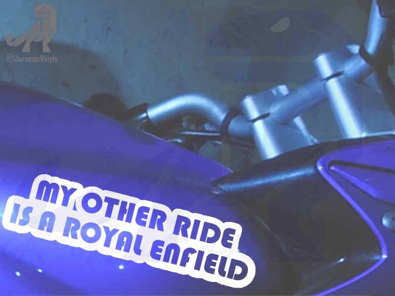 My Other Ride is a Royal Enfield