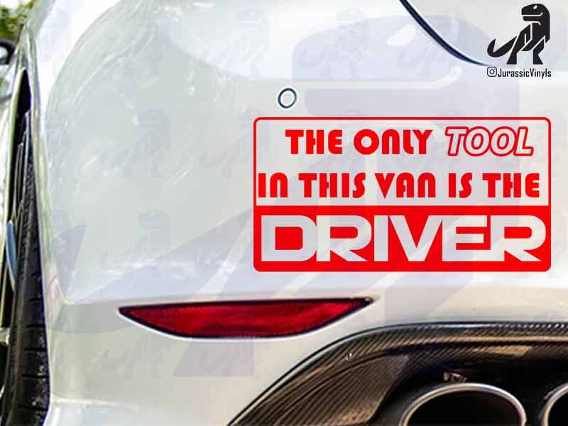 The Only Tool in this Van is the  Driver