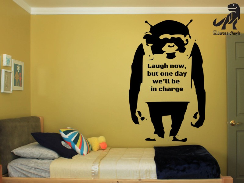 Banksy – Laugh Now.. One Day
