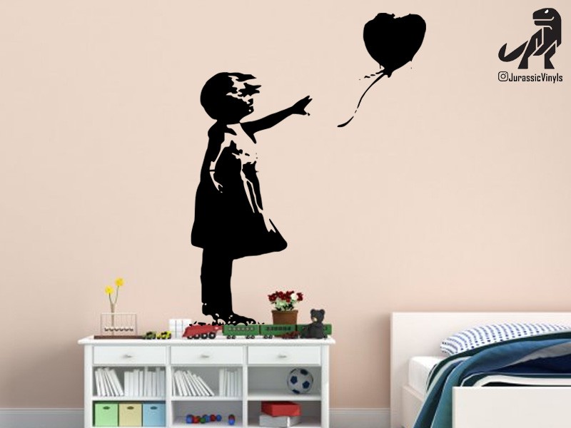Banksy – Girl Heart Balloon