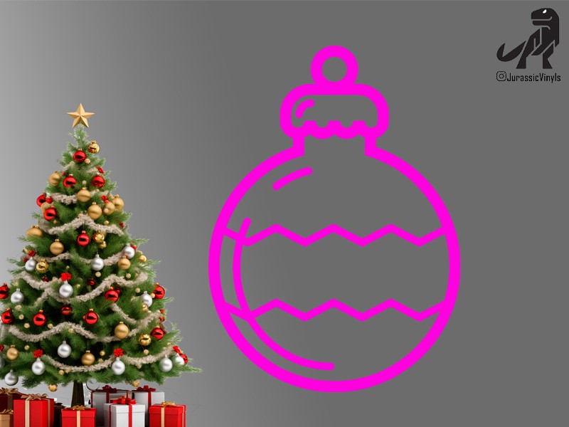 Christmas Baubles Design 1