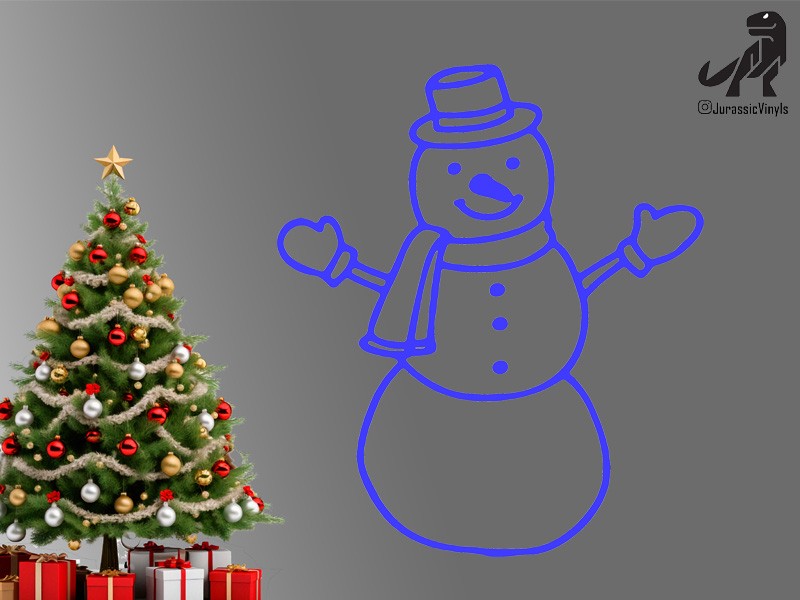 Christmas Snowman 4
