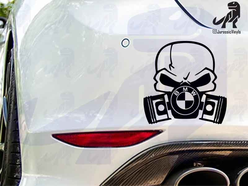 Skull and Pistons BMW